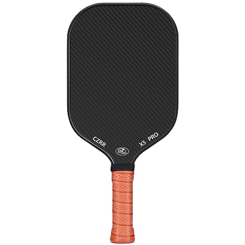 Pickleball Paddle, USA Pickleball Approved, 3K Raw Carbon Fiber Surface (CFS) High Grit & Spin, with 16MM Polypropylene Honeycomb Core, Ideal for Novice and Professional Players Pickleball Paddle, USA Pickleball Approved, 3K Raw Carbon Fiber Surface (CFS) High Grit & Spin, with 16MM Polypropylene Honeycomb Core, Ideal for Novice and Professional Players